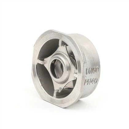 Katup Periksa Wafer Stainless Steel